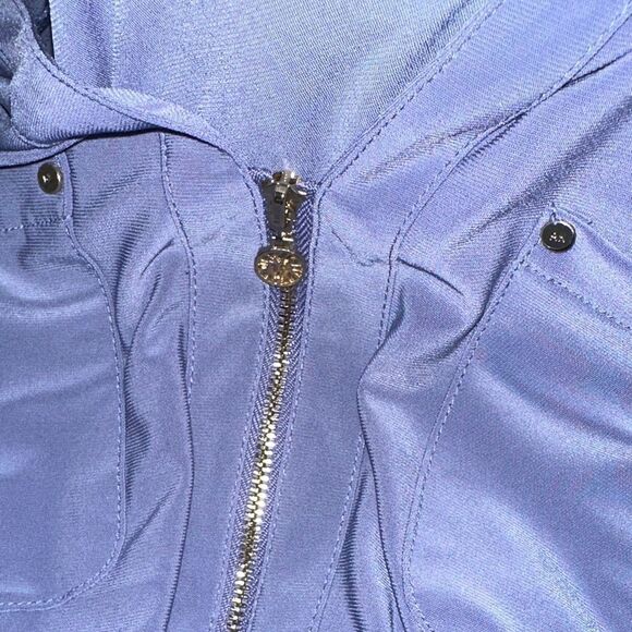 Anne Klein Blue Women's Top with Zipper Detail Size XL - Picture 9 of 9